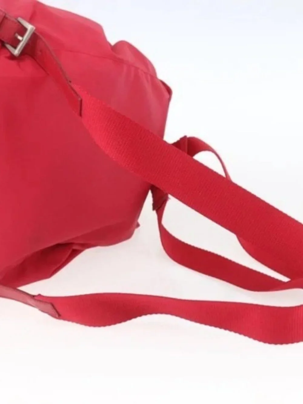 PRADA Backpack Nylon Pink Silver Auth 164369 - Picture 7 of 16